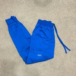 Cherokee XS Royal Blue Jogger Scrub Pants